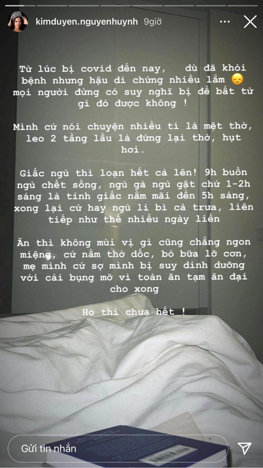 Kim duyên chật vật lấy lại hình thể sau âm tính tâm sự nhận được nhiều đồng cảm - 3