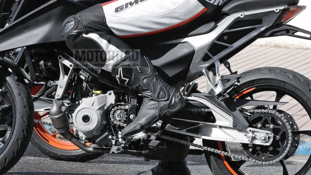 Ktm duke 125 thế hệ mới được phát hiện khi đang thử nghiệm - 6