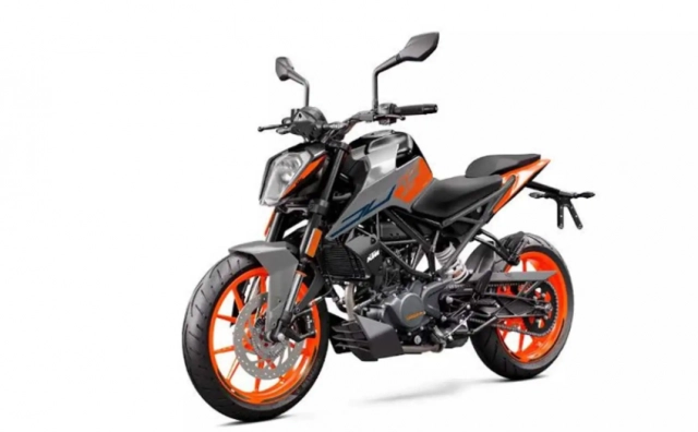 Ktm ra mắt màu xám kim loại dark silver metallic mới cho duke 200 2023 - 1