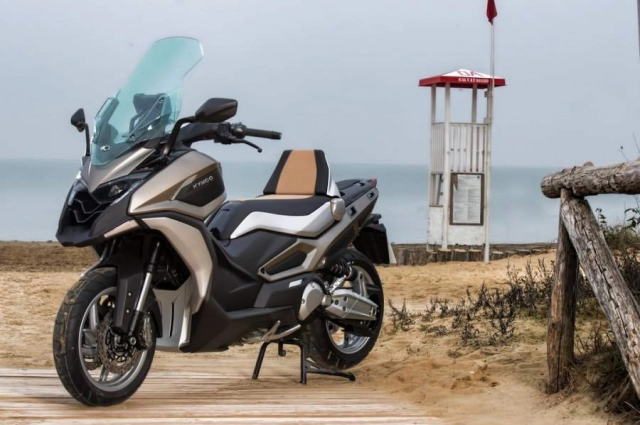 Kymco cv2 concept sắp ra mắt cạnh tranh honda x-adv - 1