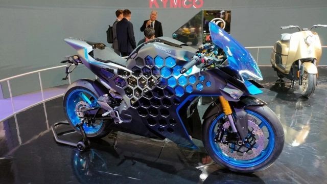 Kymco đã trình bày nguyên mẫu xe điện supernex mới tại eicma 2022 - 1