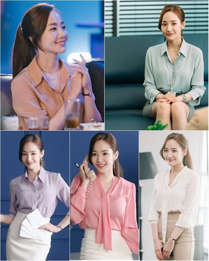 Lại đóng nữ thần công sở nhưngthư kí kim chẳng còn diện váy chỉ chăm mặc món kéo chân này - 2