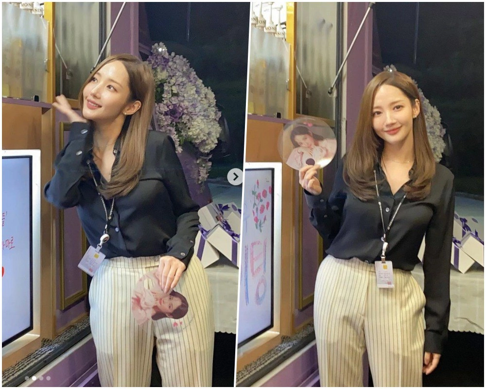 Lại đóng nữ thần công sở nhưngthư kí kim chẳng còn diện váy chỉ chăm mặc món kéo chân này - 5