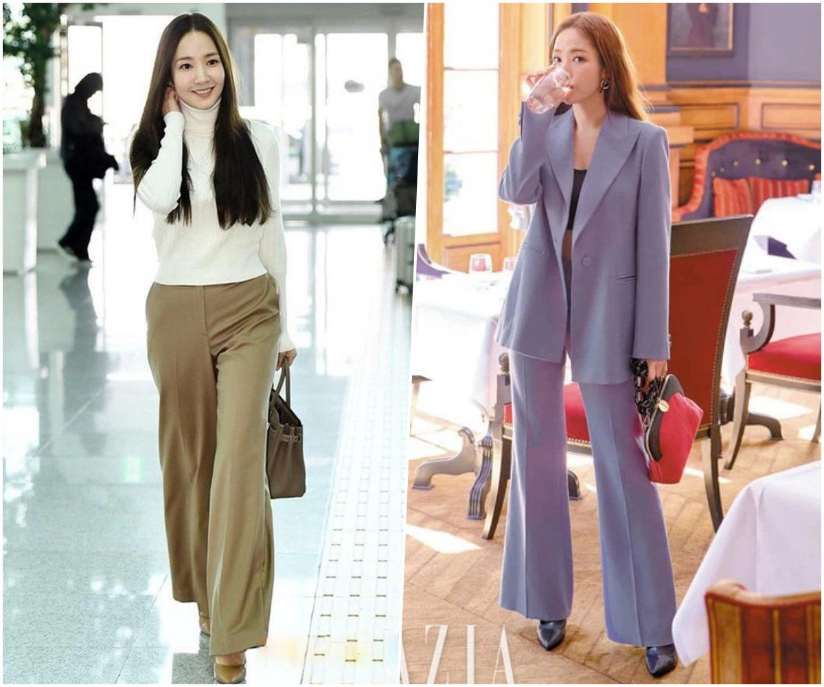 Lại đóng nữ thần công sở nhưngthư kí kim chẳng còn diện váy chỉ chăm mặc món kéo chân này - 7