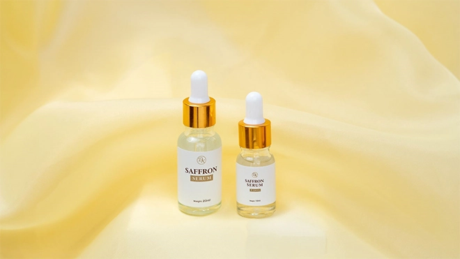 Làm mờ nám sạm cấp tốc với bộ đôi dakami saffron serum - 4