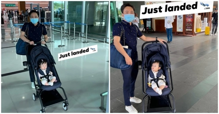 Lần đầu đi máy bay con cường đôla ngoan ngoãn leon khiến hà hồ muốn đội quần - 11