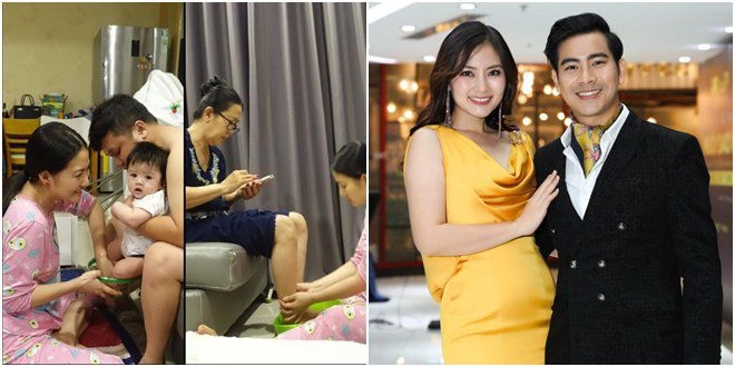 Lan khuê đến trường đón con tan học nhưng bé khóc ầm vì bộ quần áo của mẹ - 10