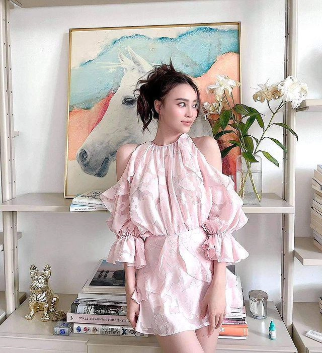 Lan ngọc khoe bờ vai gợi cảm xứng danh ngọc nữ dù màu son ai nhìn cũng thấy sai - 2