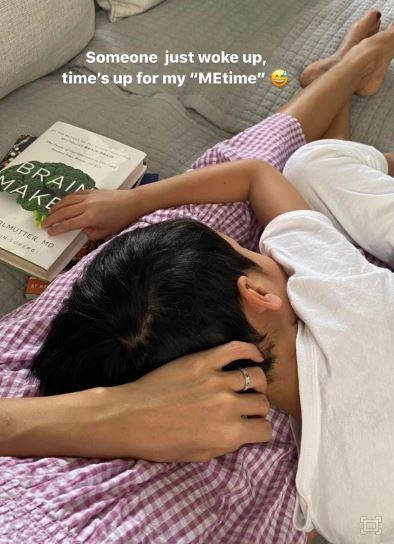 Lấy chồng đại gia tăng thanh hà âm thầmthan thở chuyện thức trắng đêm chăm con ốm với bạn - 7