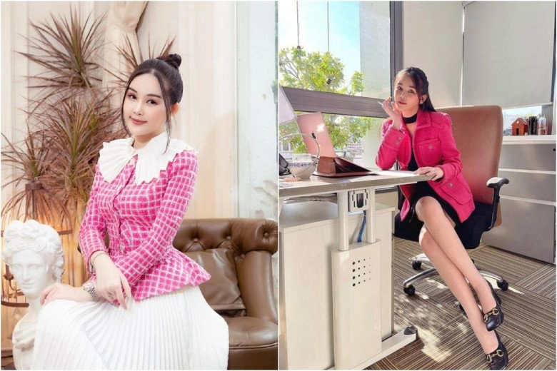Lê âu ngân anh lộ diệntrước khi lên xe hoa với style tiểu thư so với cô giáomidu ngày càng kín đáo - 8
