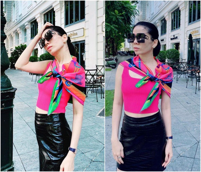 Lệ quyên u40 chăm dát đồ hiệu nhưng toàn quên son phấn đặc quyền khi mặt mộc đẹp là đây - 1