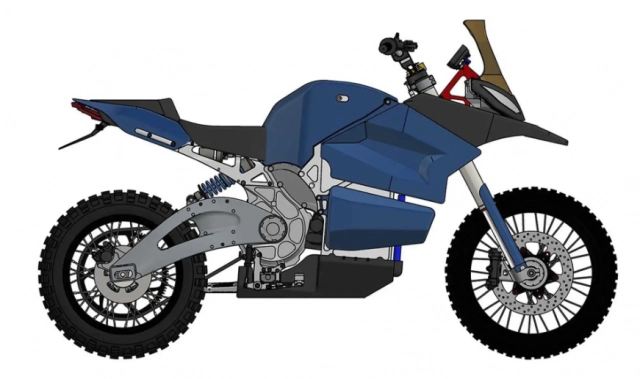 Lightning motorcycles tiết lộ thiết kế mẫu xe điện mang kiểu dáng adv - 1