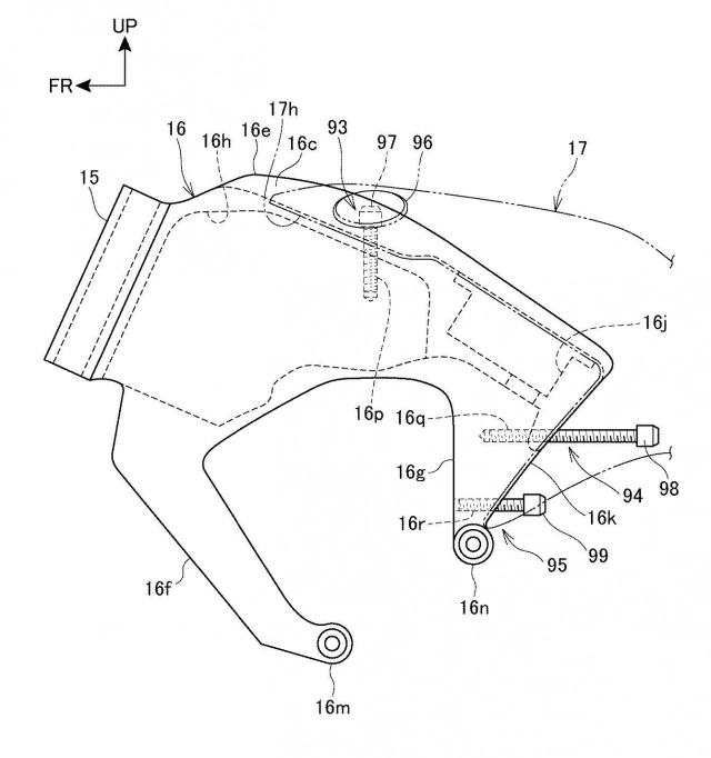 Lộ diện bằng sáng chế về superbike cbr1000rr-r fireblade thế hệ tiếp theo - 4