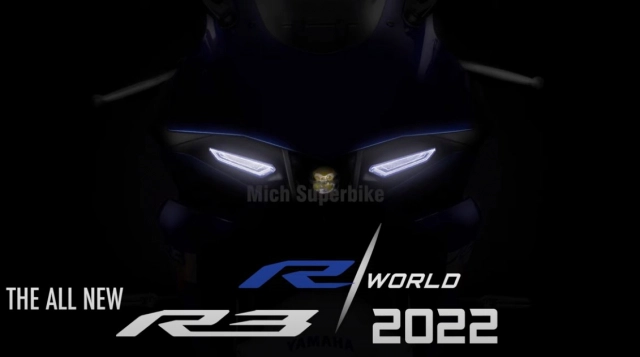 Lộ diện hình ảnh của yamaha r3 2022 - 1