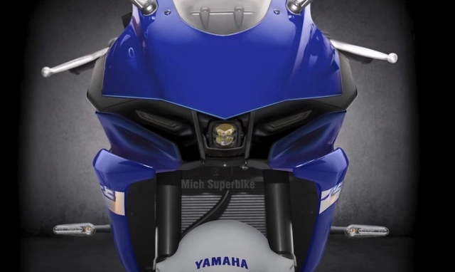 Lộ diện hình ảnh của yamaha r3 2022 - 2