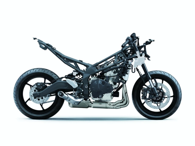 Lộ diện hình ảnh render kawasaki z25 động cơ 4 xi-lanh - 2