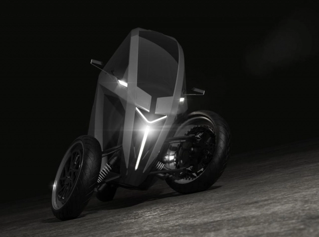 Lộ diện mẫu xe điện ako trike 3 bánh với công suất tối đa 240kmh - 2