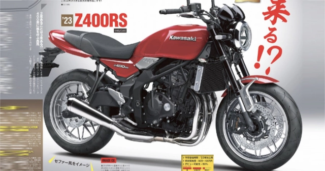 Lộ diện render kawasaki z400rs động cơ 4 xi-lanh 400cc mới - 1