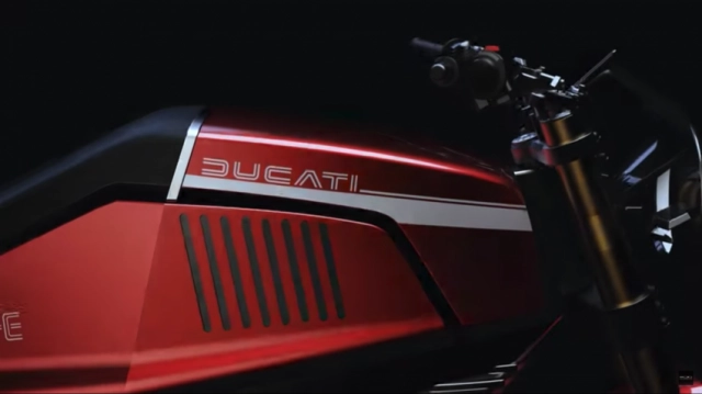 Lộ diện video mẫu mô tô điện ducati 860-e từ nhà thiết kế italdesign - 3