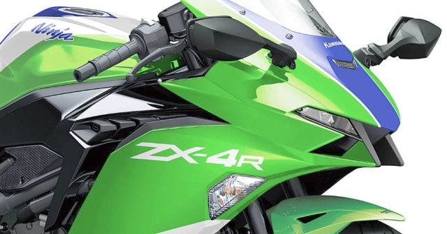 Lộ tin kawasaki ninja zx-4r 4 xi-lanh 400cc với công suất 60 mã lực - 1