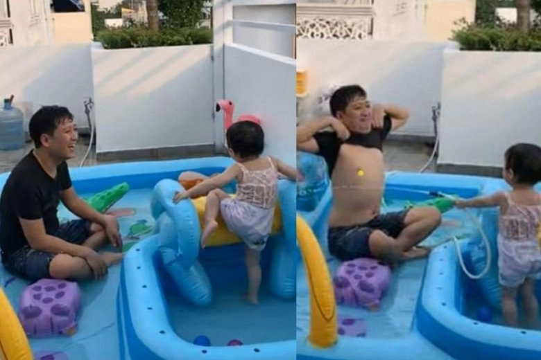 Loạt khoảnh khắc đáng yêu của trường giang và con gái khiến nhã phương luôn bị ra rìa - 8