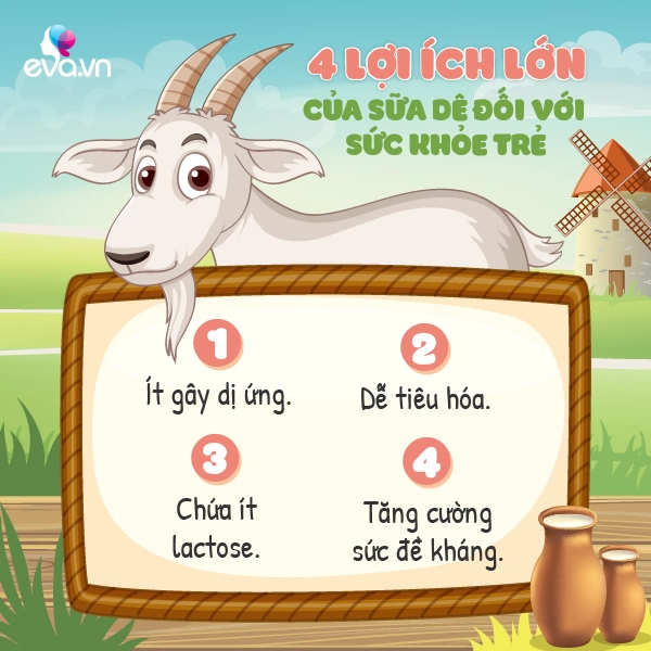 Lợi ích bất ngờ của sữa dê đối với trẻ nếu mẹ biết sớm thì không nên bỏ qua - 3
