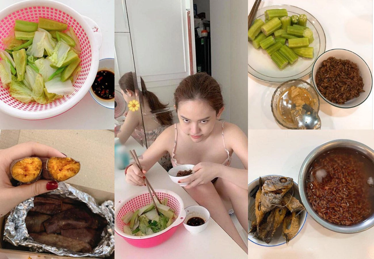 Lót dép hóng thúy vi giảm liền 7kg nhịn ăn liền 1 tuần có nên học theo - 8