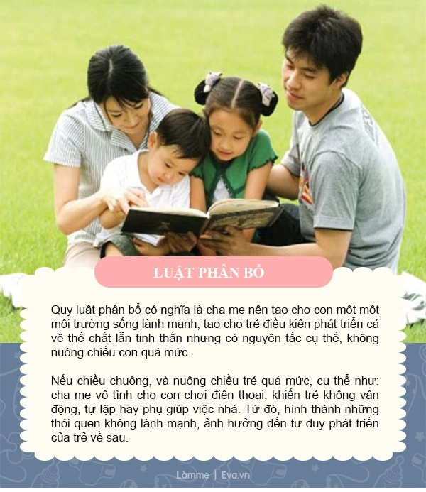 Luật phân bổ luật 20 thước luật hy vọng12 quy tắc giáo dục con cái cực hay mẹ phải đọc - 3