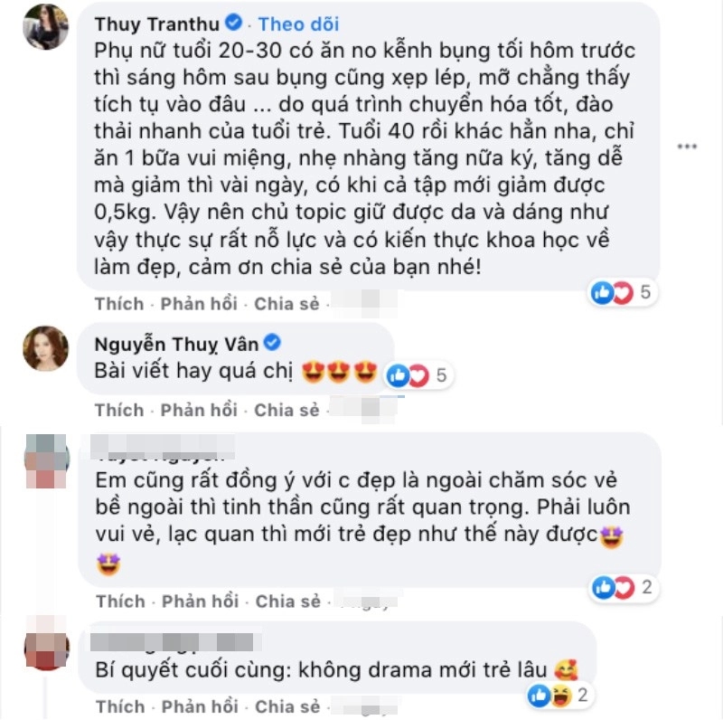 Lưu hương giang share bí kíp hack tuổi kì diệu cỡ nào mà á hậu thuỵ vân phải nức nở - 6