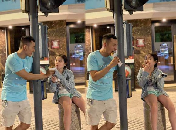 Lý bình bị chỉ trích vì hôn con gái riêng phương trinh đời thực còn nhiều hành động tình cảm khác - 9