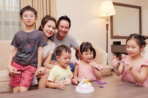 Lý hải khoe hình năm hơn 20 tuổi thắc mắctrong 4 con có bé nào giống mình - 12