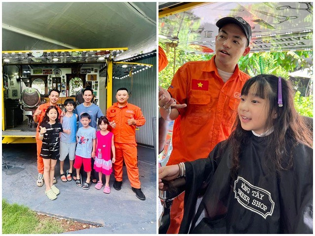 Lý hải minh hà bất lực vì con út 6 tuổi hiếu động chấn thương đầy mình gãy tay gãy xương đòn rách cằm - 13