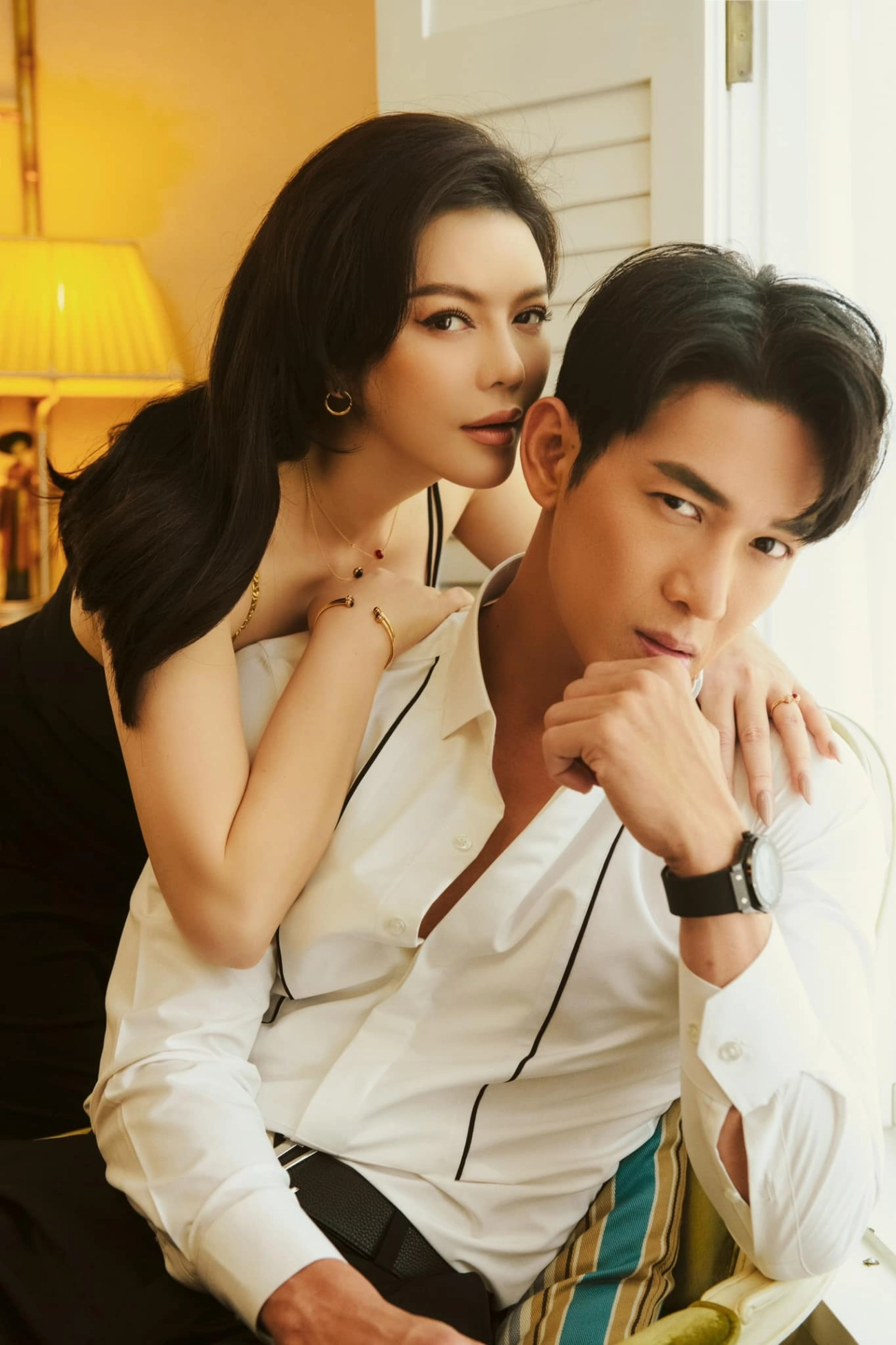 Lý nhã kỳ ăn diện bốc lửa bên song luân dân tìnhđẩy thuyền vì độ đồng điệu - 1