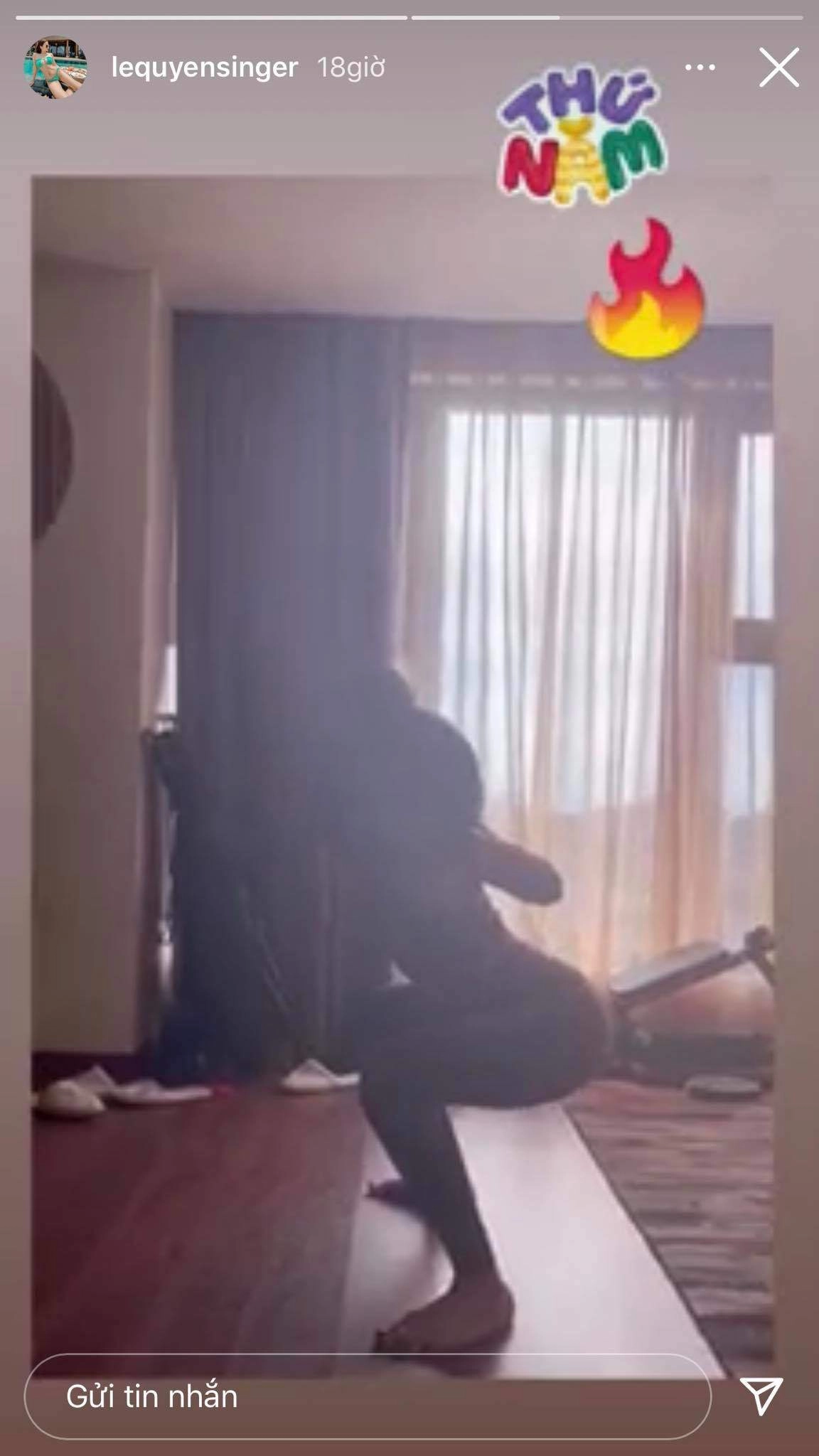 Mặc ai chê già xấu lệ quyên vẫn lẳng lặng squat cả xấp tạ xem kĩ thuật còn choáng hơn - 7