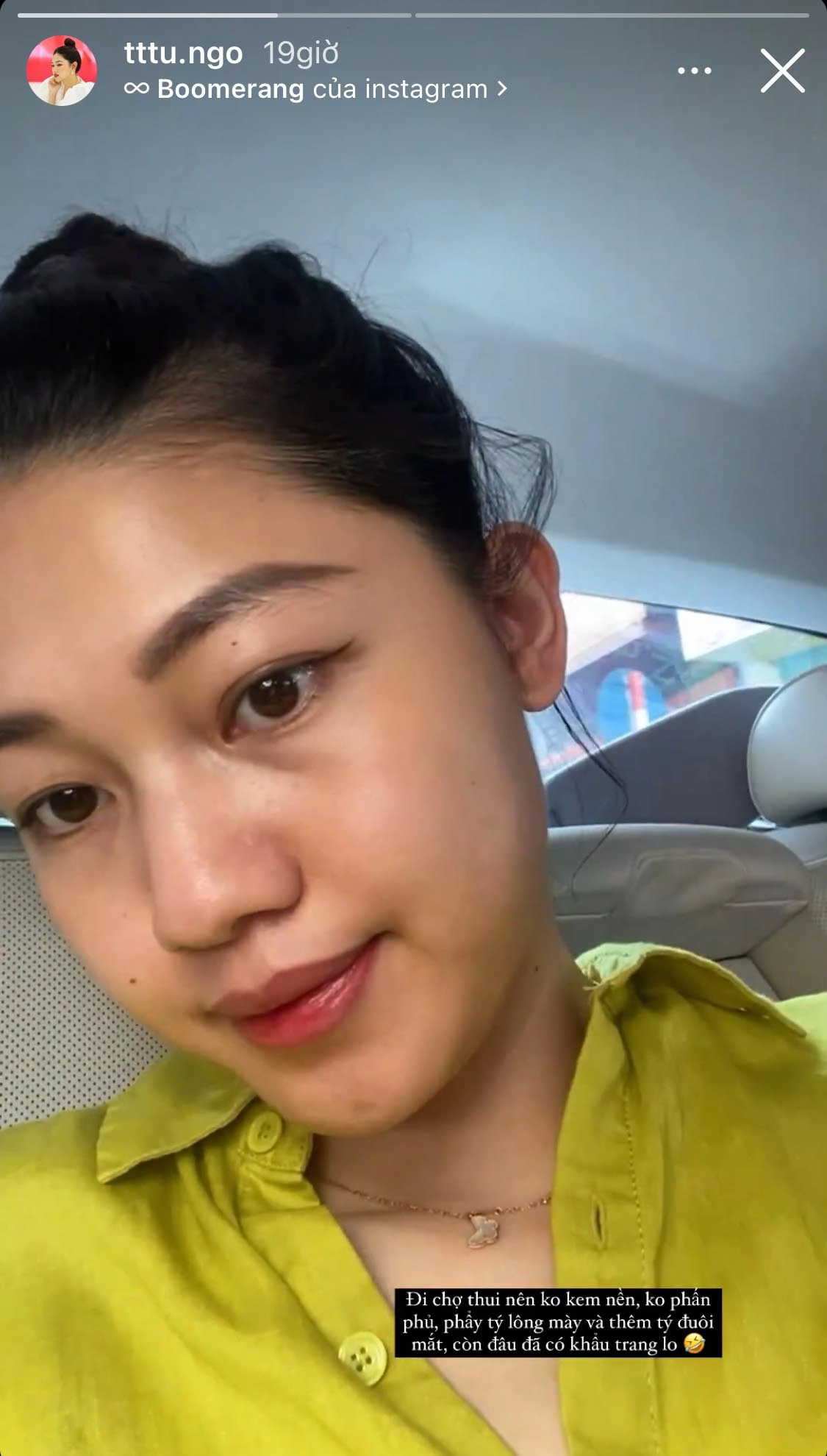 Mặc kệ phấn son một á hậu tiết lộ mặt mộc khác một trời một vực khi tháo khẩu trang - 3