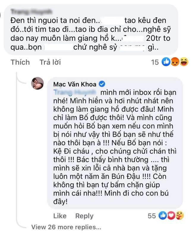 Mạc văn khoa mặc váy vợ để nịnh con gái cười nghe mọi người nhận xét lại thấy buồn - 12