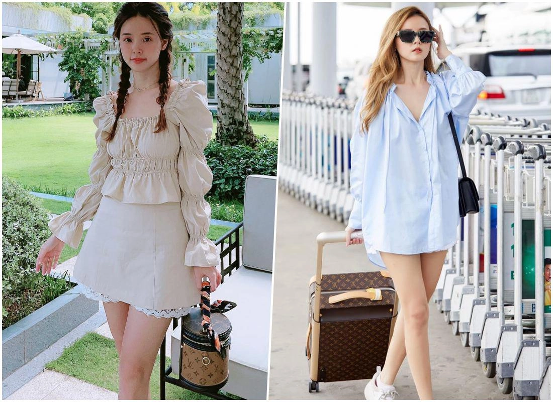 Mặc xẻ trên cắt dưới xuống phố cô giáo midu làm ai cũng nổ đom đóm mắt - 2