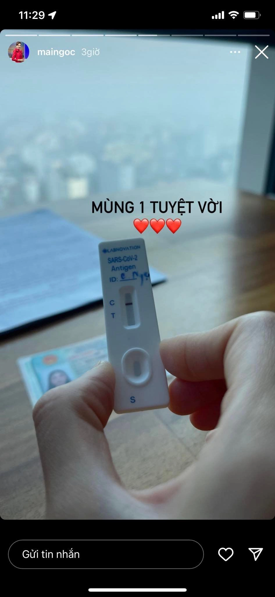Mai ngọc dương tính covid vẫn tập tạ chăm chỉ giữ nguyên múi bụng nhắn nhủ 1 điều - 3