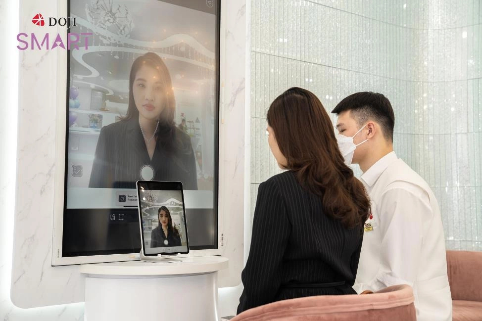 Mãn nhãn với không gian mua sắm trang sức thông minh tại doji smart - 4