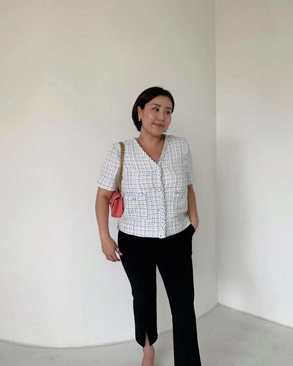 Mang vẻ đẹp lệch chuẩn hội gái hàn mũm mĩm vẫn luôn có mẹo diện đồ giấu dáng cực đỉnh - 1