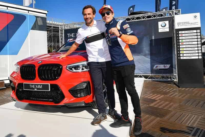 Marquez giành được giải thưởng bmw x4 m từ sự kiện bmw m award 2019 - 1