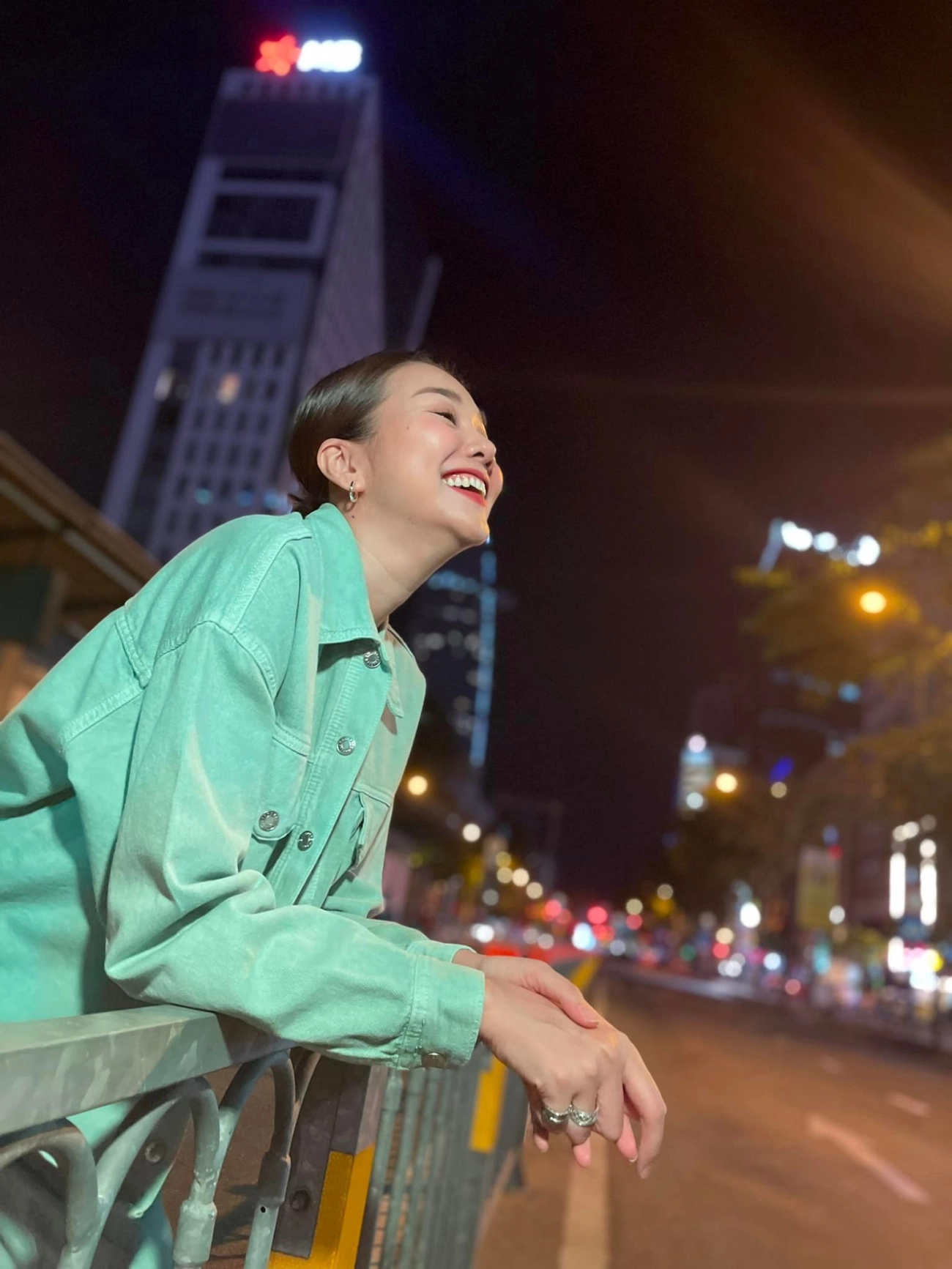 Màu xanh hot trend phủ sóng instagram sao việt hương giang xinh đàm thu trang không ai dám học theo - 7