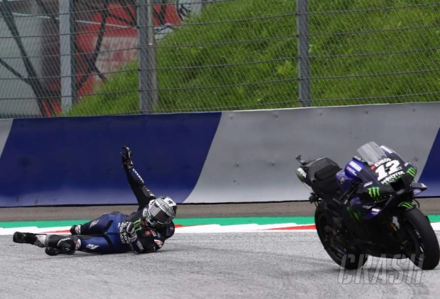 Maverick vinales nói gì về sự cố phanh nổ tại styrian motogp 2020 - 1