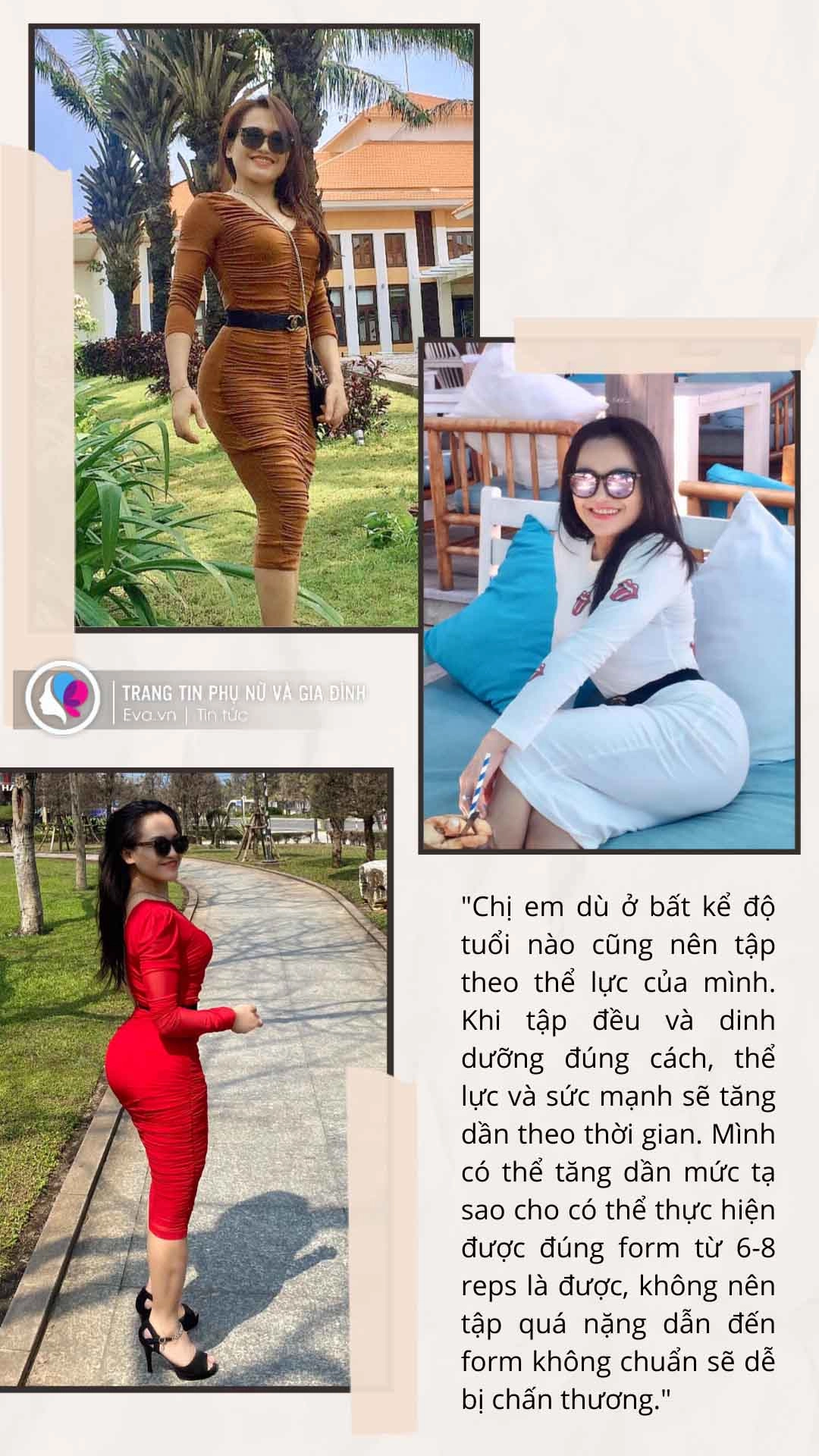 Mẹ 1 con44 tuổi mới biết gym chia sẻ bí quyết độ mông gần 1 mét không ai tin - 8