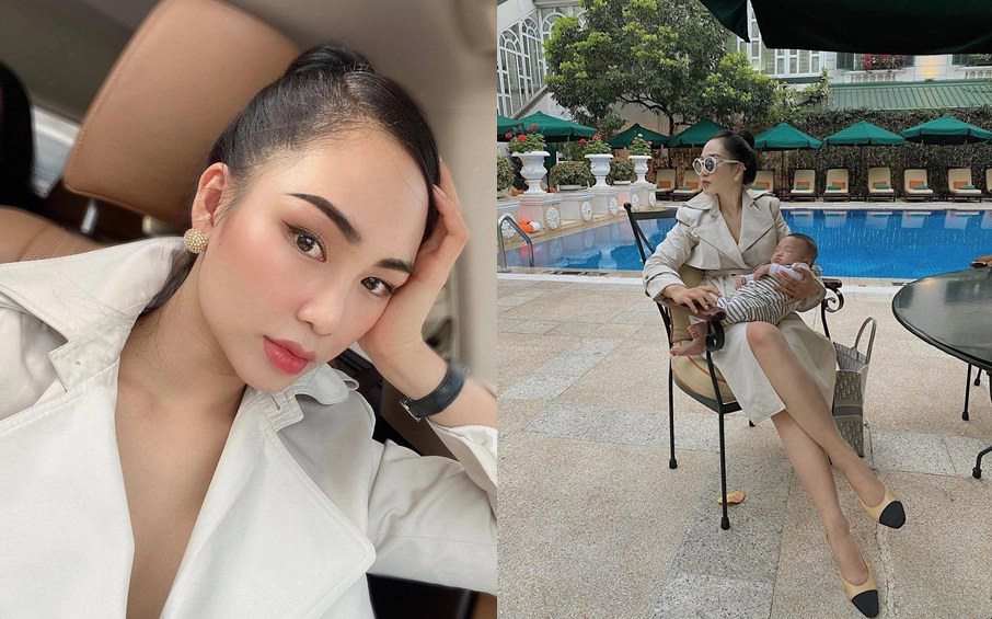 Mẹ bỉm minh hà khoe chân mày và hàng mi nhưng làn da căng bóng chiếm sóng - 5