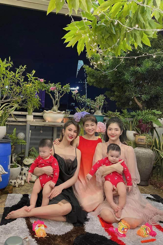 Mẹ chồng diệp lâm anh xinh đẹp diện đồ hiệu sang chảnh hơn con dâu - 4
