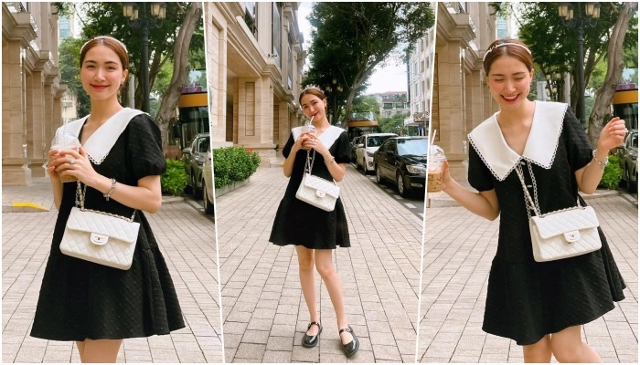 Mẹ đơn thân hòa minzy ngày càng đẹp và giàu tự sắm đồ hiệusang chảnh không kém thời chưa sinh con - 4