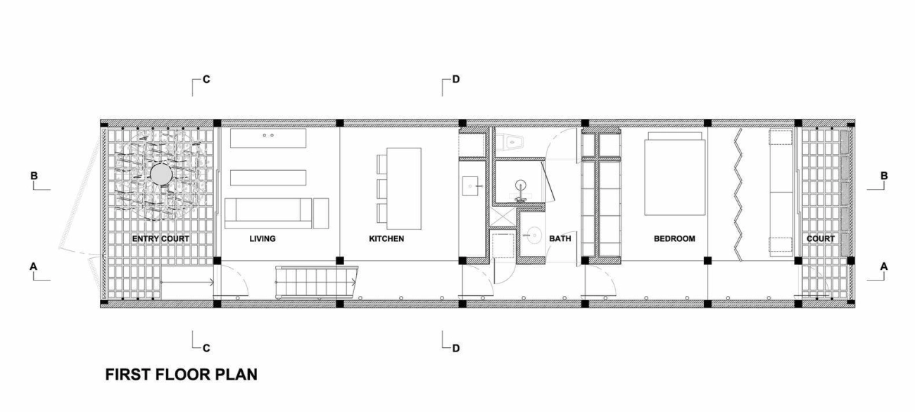 Mê mẩn mẫu nhà bê tông chống nóng đơn giản và tiết kiệm ở đà nẵng - 4