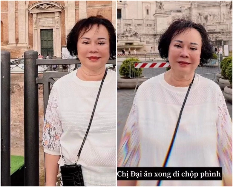 Mẹ ruột ngô thanh vân tuổi cao vẫn sành điệu với lông mày sắc nét mí mắt xăm chất lừ - 2