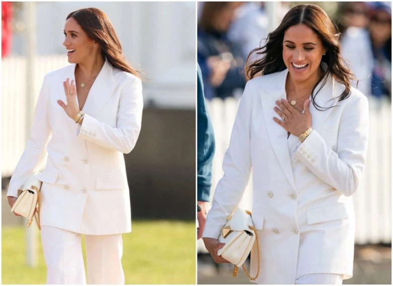 Meghan markle diện cây vest hao hao công nương kate một chi tiết ẩn ý không còn thuộchoàng gia anh - 3